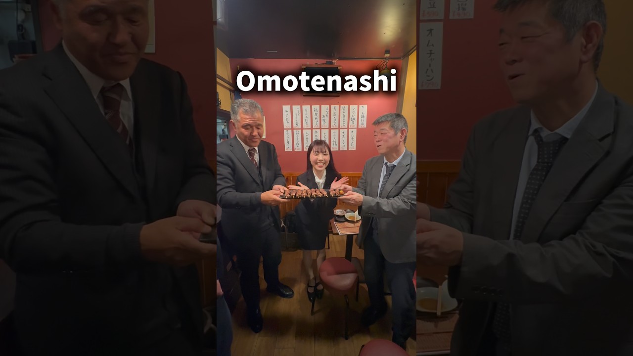 Salaryman Tour! Omotenashi🩷 #japan #tour #trip