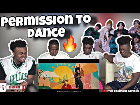 BTS - Permission To Dance Official M/V REACTION