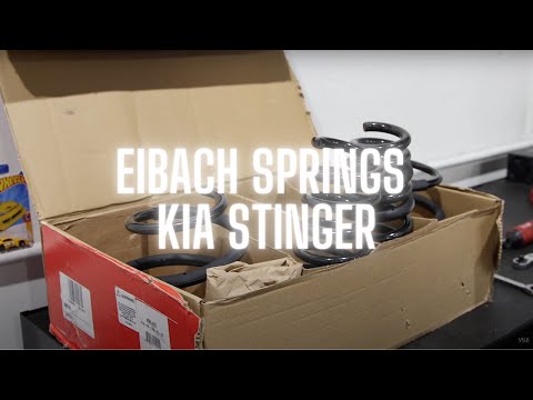 Eibach Lowering Springs: Kia Stinger