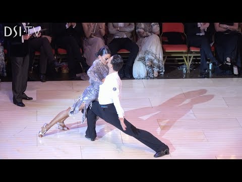 Petar Daskalov &  Zia James Rumba Amateur Latin Final British Open 2019 - DSI TV