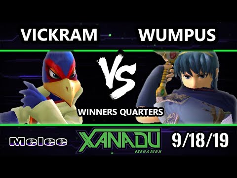 S@X 320 SSBM - Vickram (Falco) Vs. WUMPUS (Marth) Smash Melee Winners Quarters