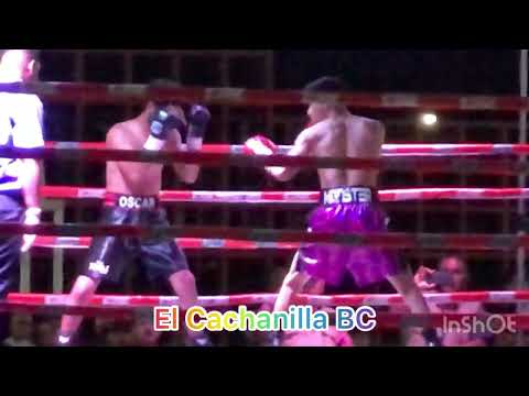 Óscar el jaguar vs julio el monster. Pelea profesional