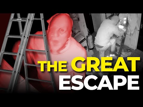 "This is the fourth attempt." | Burglar successfully fails to escape via roof