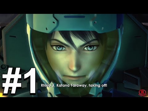 Project Sylpheed (HD) Gameplay Walkthrough Part 1 - Declaration of War [1080p 60fps]