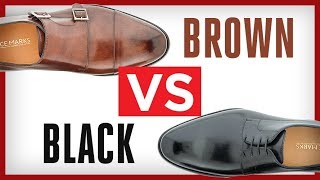 Brown Vs. Black Dress Shoes | Which Men's Shoe Is BEST For You