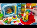 Toy Asmr How To Make Cook Play Doh Food Play Doh Colors Fruit Dessert 레인보우 플레이도우 �
