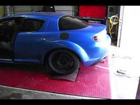 BigRed's RX-8 Dyno with HKS Legamax Exhaust and HKS Intake