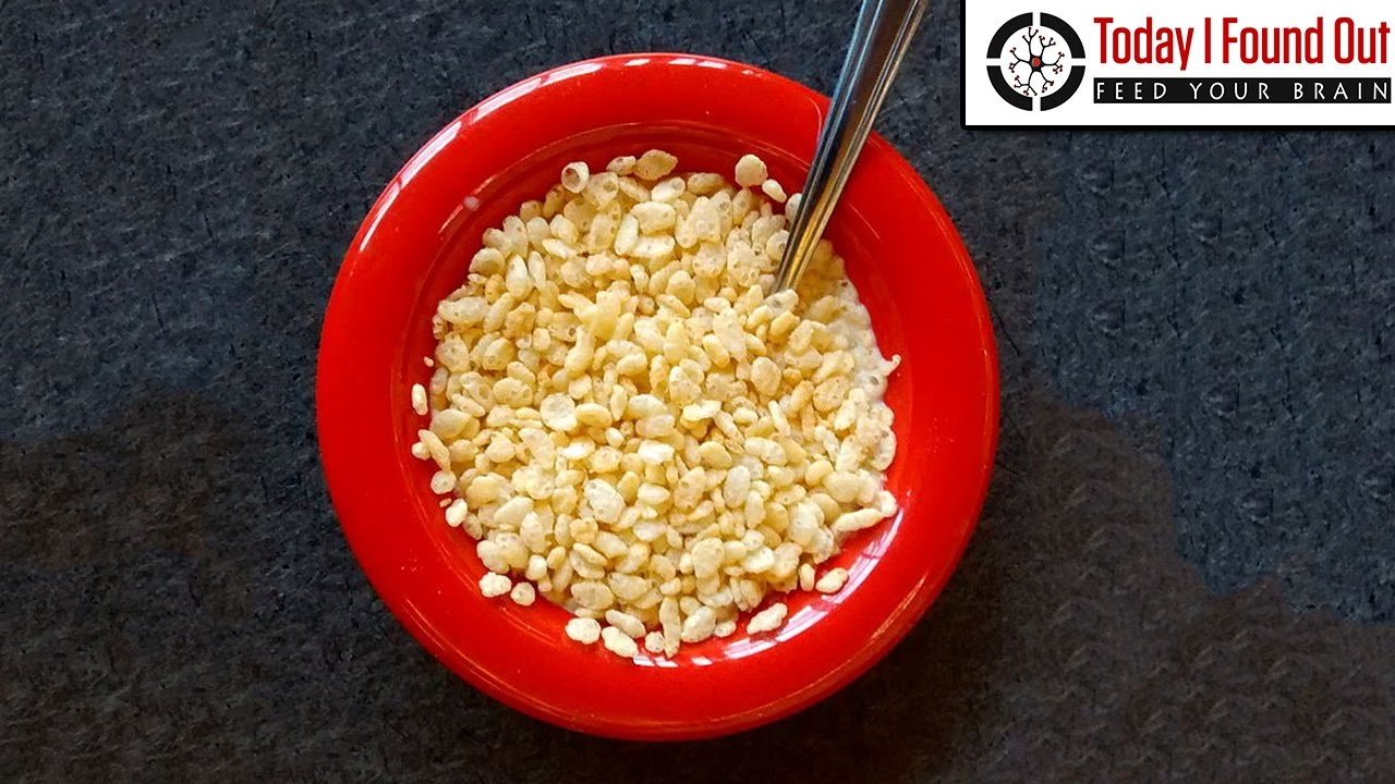 At what temperature does Rice pop? Zandex