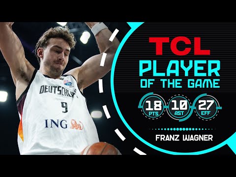 Franz Wagner (18 PTS) double-doubles in just 18 MIN as GER 🇩🇪 dominate GBR 🇬🇧 at #EuroBasket 2025!