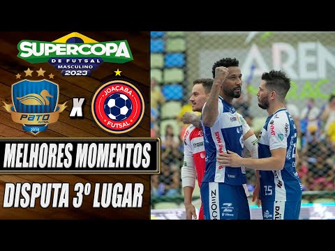 DISPUTA 3º LUGAR | Melhores Momentos Pato X Joaçaba | Supercopa de Futsal 2023 (19/03/2023)