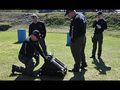 Crime-Fighting Police Robot