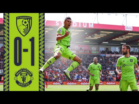 Incredible Casemiro Goal Secures Vital Points 🙌 | Bournemouth 0-1 Man Utd | Highlights