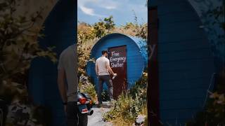 Download lagu From Ruins to Oasis: Secret Shelter Build for a Solo Rider (Time-Lapse ASMR) mp3