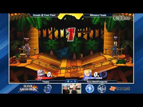 S@PP 3/2/15 SSB4 Singles Winners Finals: Twopac (Fox) Vs. NLS|SilentProtagonist (ZSS, Palutena)