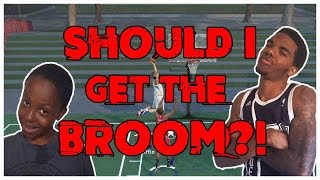 SHOULD I GET THE BROOM?!  - NBA 2K16 Blacktop Gameplay ft. Flam