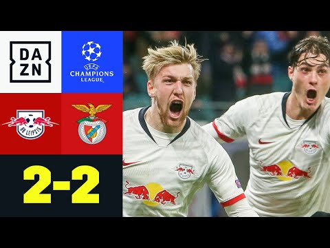 90+6! Forsberg ballert RB ins Achtelfinale: Leipzig - Benfica 2:2 | UEFA Champions League | DAZN