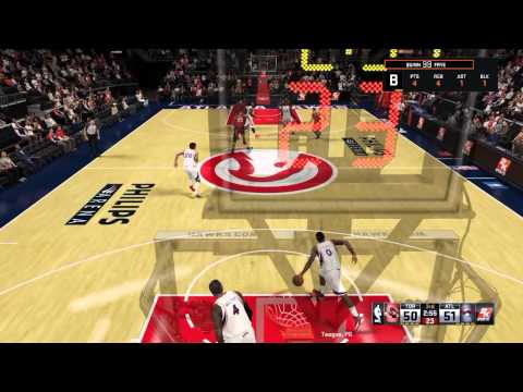 NBA2K15 New MyCareer #9 - TOR vs ATL