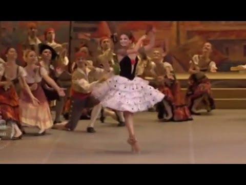 Evgenia Obraztsova - Don Quixote debut at the Bolshoi with Vladislav Lantratov