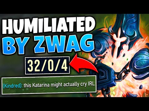 #1 XERATH WORLD EMBARRASSES KATARINA TWO GAMES IN A ROW (UNINSTALLED) - League of Legends