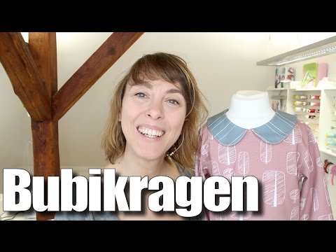 Bubikragen konstruieren und annähen (mit Beleg) - mit Anna von einfach nähen