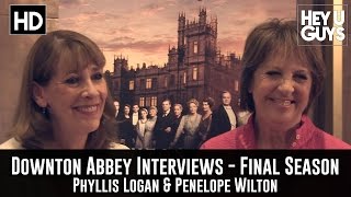 Phyllis Logan & Penelope Wilton Exclusive Interview - Downton Abbey video