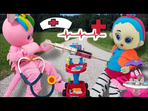 Drama badut lucu, Unicorn Pengen Boneka Boba, Boneka Boba, badut sakit perut makan es krim, dokter