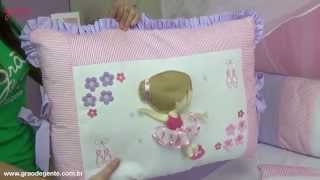 Quarto para Bebê sem Cama Babá Boneca Bailarina | Ref: 46386