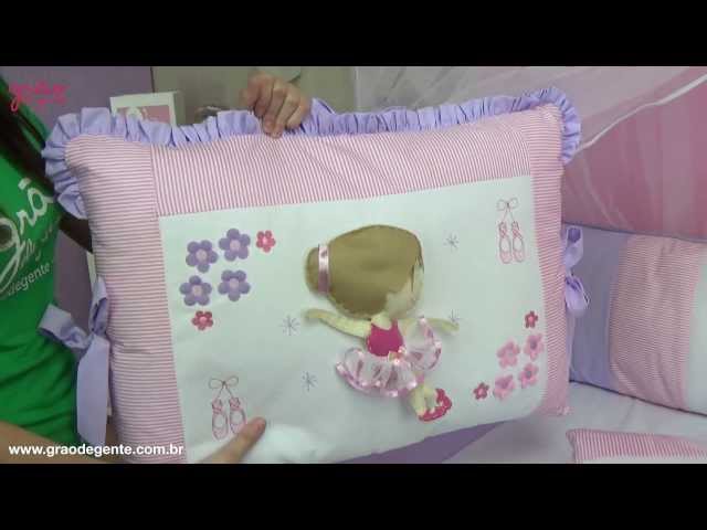 Quarto para Bebê sem Cama Babá Boneca Bailarina | Ref: 46386