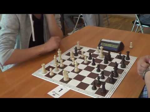 Nikita Kuznecovs - GM Daniel Fridman, Rapid chess, London System