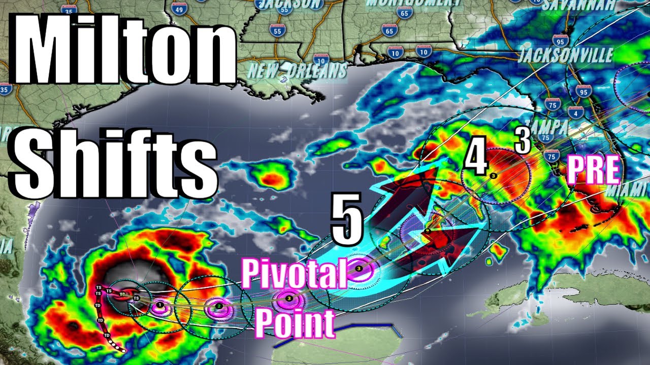 Hurricane Milton Shifts! Largest Evacuation Since Hurricane Irma