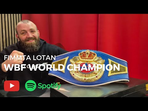 Kolbeinn Kristinsson - WBF World Champion