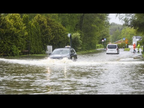 Översvämning i Karlskrona 1