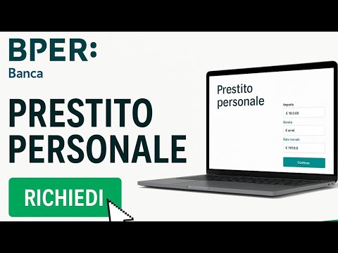 How to APPLY for a BPER Banca PERSONAL LOAN (2026) | BPER Banca Online LOAN