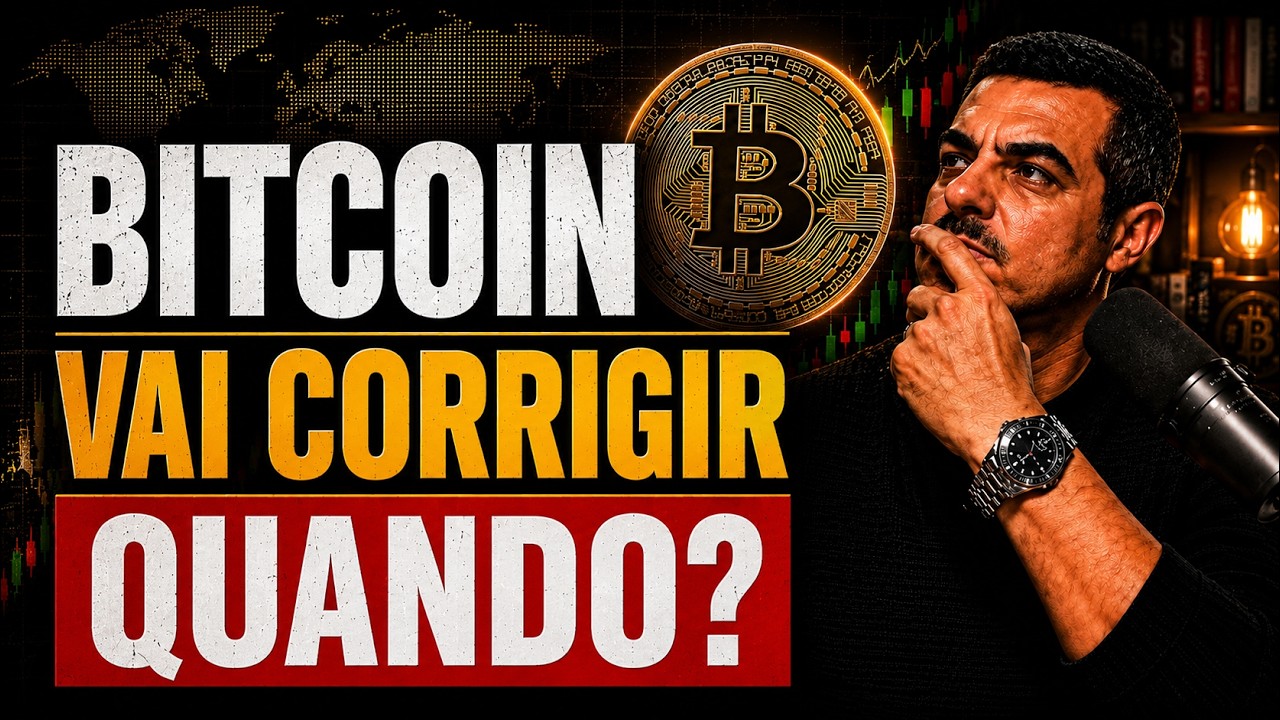 A Correção do Bitcoin Está Próxima? Veja Até Onde Pode Corrigir