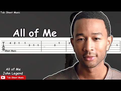 John Legend - All of Me Guitar Tutorial Video