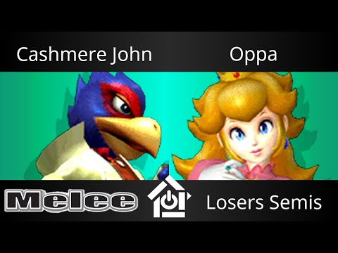 Golden Daze 2017 - Cashmere John (Falco) vs Oppa (Peach) - Melee Losers Semis