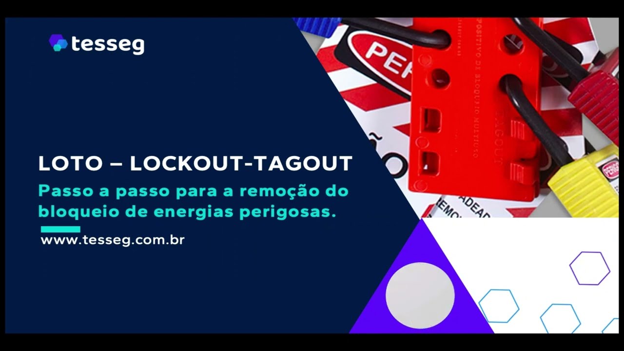 A10 LOTO - Passo a passo para a remoção do bloqueio de energias perigosas