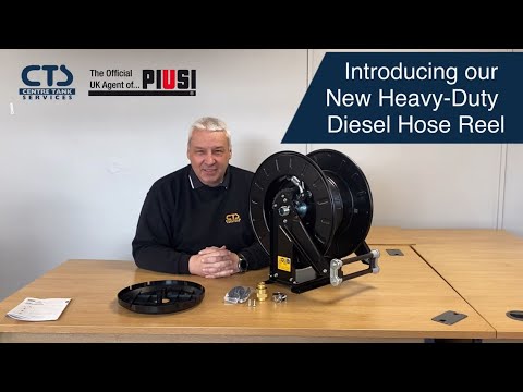 Introducing Piusi  Heavy-Duty Diesel Hose Reel