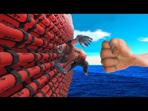 A Murderous Wall Of Tnt !!! [ARBS] - Animal Revolt Battle Simulator