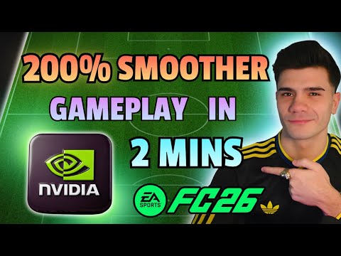 BEST PC SETTINGS To FIX Your FC 26 LAG FPS STUTTERS In Just 2 MINS! 🛠️