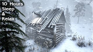 APOCALYPTIC BLIZZARD 2025 in Alaska | Savage Snowstorm & Howling Wind Sounds for Sleeping