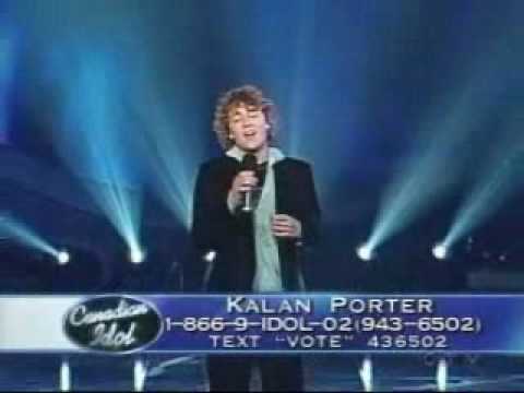 Canadian Idol Kalan Porter sings I Can Only Imagine