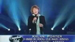 Canadian Idol Kalan Porter sings I Can Only Imagine