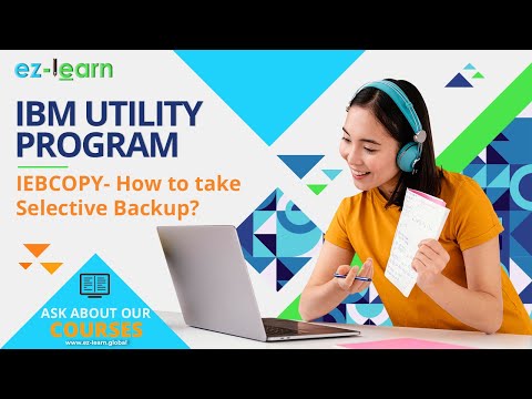 IBM Utility Program - IEBCOPY (JCL explaining copying selective members from one PDS to other)
