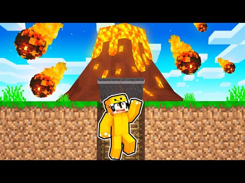 EPIC VOLCANO vs DOOMSDAY Bunker!