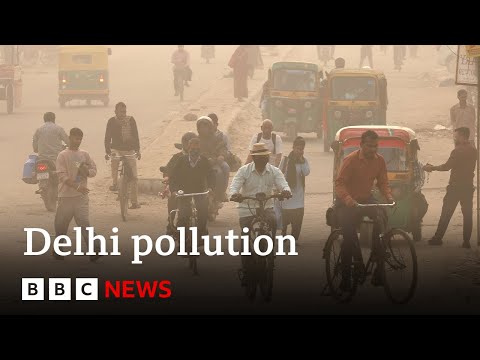 Video | Severe air pollution blanketing Delhi and Lahore | BBC News