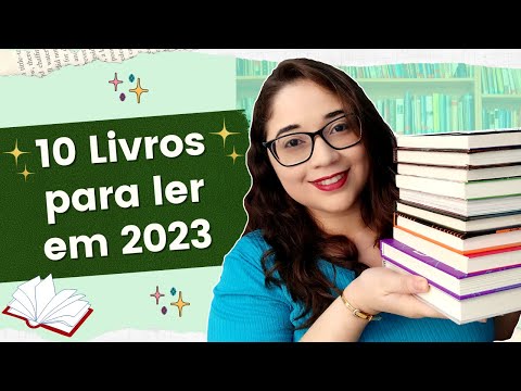 10 LIVROS PARA LER EM 2023 ? | Biblioteca da R