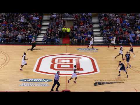 2018 IHSA State Tournament - 2A Boys Basketball Semifinal: Bloomington CC vs. Chicago Orr