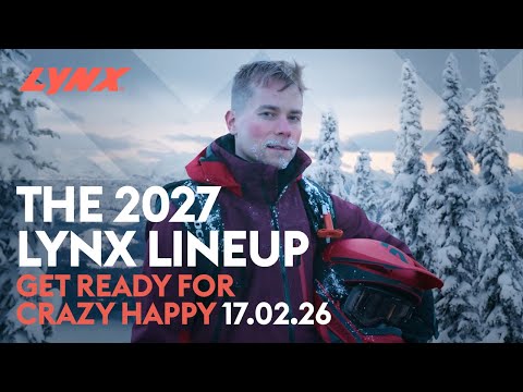 Bring on the 2027 Lynx snowmobile lineup