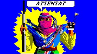 [Amstrad CPC] Attentat - Longplay
